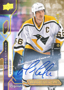 Base Legends Auto Mario Lemieux