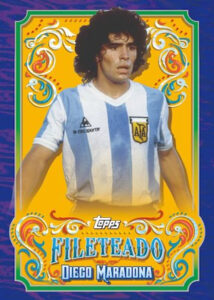 Fileteado Purple Tango Diego Maradona MOCK UP