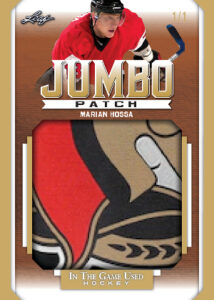 Jumbo Patch Marian Hossa MOCK UP