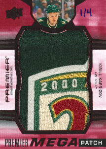 Premier Mega Patch Commemorative Logo Kirill Kaprizov