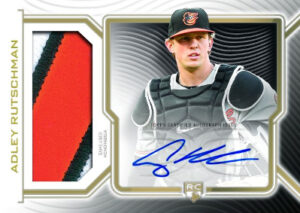 Definitive Rookie Patch Auto Adley Rutschman MOCK UP