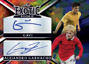 Dual Signatures Gavi, Alejandro, Garnacho MOCK UP