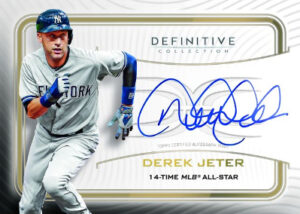 Legendary Auto Collection Derek Jeter MOCK UP