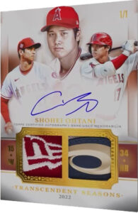 Transcendent Season Auto Relic 1-of-1 Shohei Ohtani MOCK UP