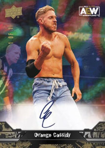 Base Wrestlers Gold Auto Orange Cassidy MOCK UP