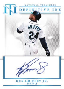 Definitive Ink Platinum Ken Griffey Jr MOCK UP