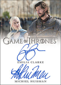 Dual Auto Emilia Clarke, Michiel Huisman MOCK UP