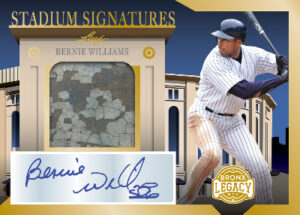 Stadium Signatures Bernie Williams MOCK UP