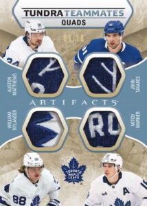 Tundra Teammates Quads Auston Matthews, John Tavares, William Nylander, Mitch Marner MOCK UP