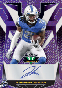 Valiant Auto Jahmyr Gibbs MOCK UP