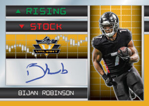 Valiant Rising Stock Auto Bijan Robinson MOCK UP