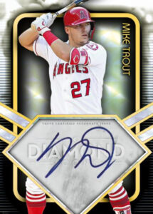 Diamond Icons Auto Mike Trout MOCK UP