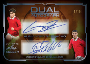 Dual Auto Alejandro Garnacho, Cristiano Ronaldo MOCK UP