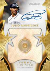 Five Star Jumbo Prime Auto Button Julio Rodriguez MOCK UP