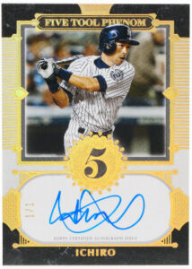 Five Tool Phenom Auto Five Star Ichiro MOCK UP