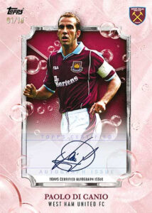 Iron Legends Auto Paolo Di Canio MOCK UP