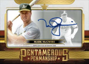 Pentamerous Penmanship Mark McGwire MOCK UP