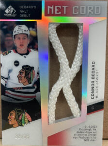 2023 Debut Net Cord Relics Connor Bedard