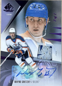 Base Auto Tag Wayne Gretzky