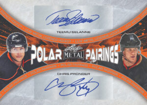 Polar Pairings Teemu Selanne, Chris Pronger MOCK UP