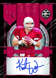 Ring of Honor Auto Kurt Warner MOCK UP