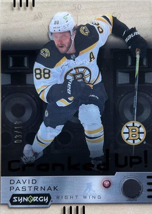 Cranked Up David Pastrnak