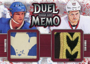 Duel Memo Dale Hunter, Chris Neil MOCK UP