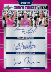 Triple Crown Threats Auto Anna leigh Waters, Catherine Parenteau, Lea Jansen MOCK UP