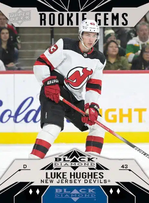 2007-08 Black Diamond Retros Luke Hughes MOCK UP