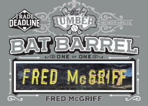 Bat Barrel Fred McGriff MOCK UP