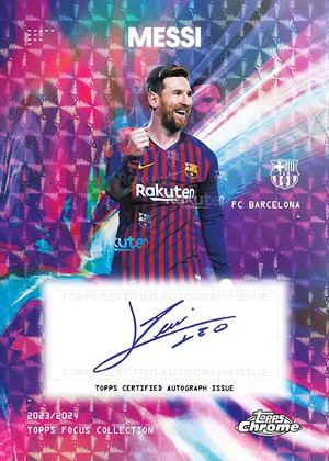 Chromatic Distortions Auto Lionel Messi MOCK UP