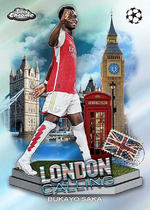 London Calling Bukayo Saka MOCK UP