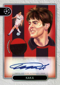 Showpiece Signatures Auto Relic Kaka MOCK UP