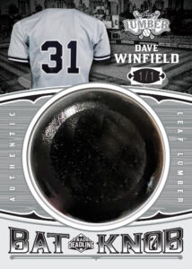 Trade Deadline Bat Knob Dave Winfield MOCK UP