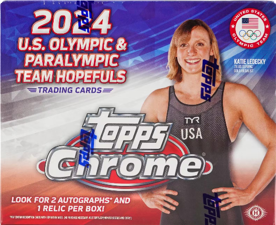 2024 Topps Chrome US Olympic and Paralympic Hopefuls