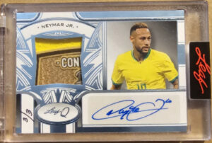 Auto Memorabilia Blue Neymar Jr