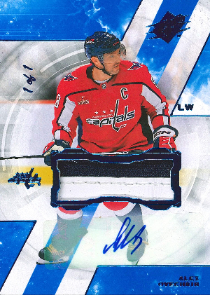 Auto Premium Memorabilia Alex Ovechkin