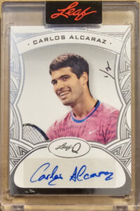 Base Auto Silver Carlos Alvarez