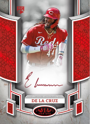 Break Out Auto Red Elly De La Cruz MOCK UP