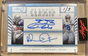 Classic Combos Platinum Blue Emmitt Smith, Michael Irving