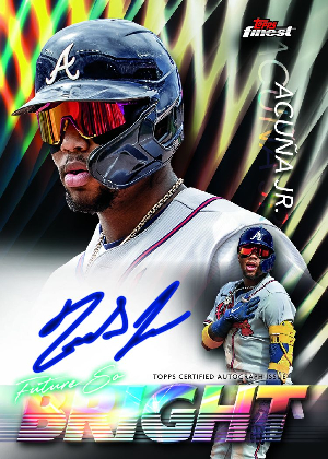 Finest So Bright Auto Ronald Acuna Jr MOCK UP