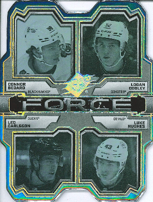 Force Connor Bedard, Logan Cooley, Leo Carlsson, Luke Hughes