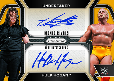 Iconic Rivals Dual Auto Undertaker, Hulk Hogan MOCK UP
