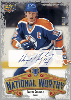 National Worthy Auto Wayne Gretzky MOCK UP