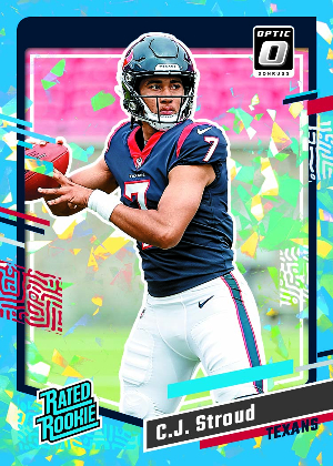 Rated Rookies Ice CJ Stroud MOCK UP