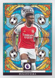 Stained Glass Bukayo Saka MOCK UP