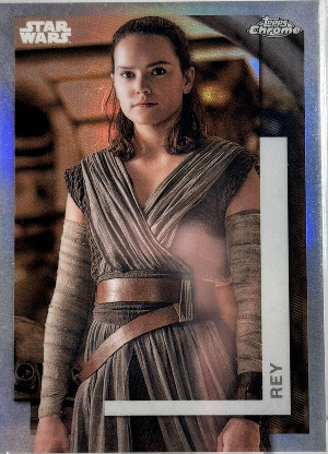 Topps Chrome Star Wars Rey