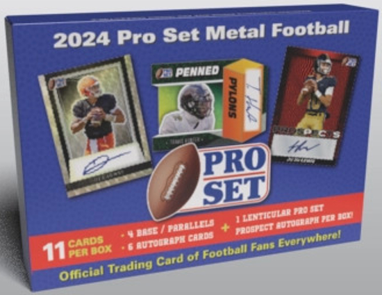 2024 Pro Set Metal Football