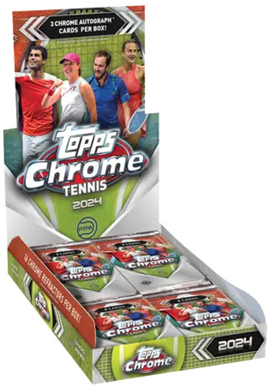 2024 Topps Chrome Tennis Tennis Card Checklist