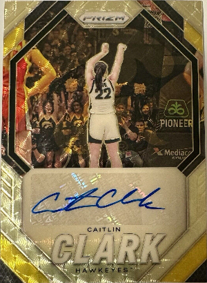 Auto Gold Vinyl Caitlin Clark